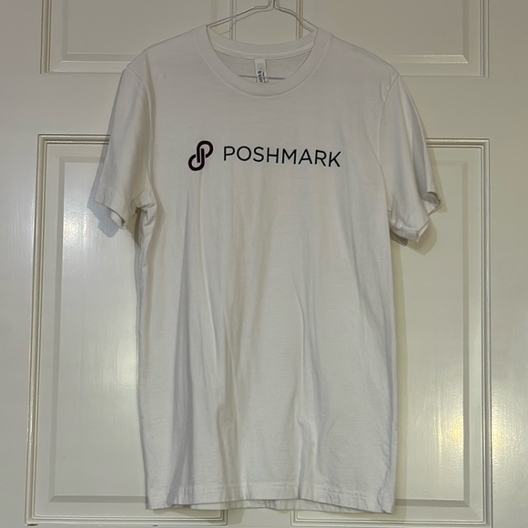 Poshmark White Crew Neck Short Sleeve Tee - PoshFixings - Picture 1 of 6